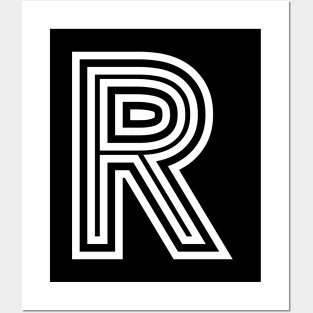 Letter R Posters and Art